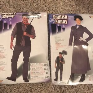 Mary Poppins & Bert costumes Halloween